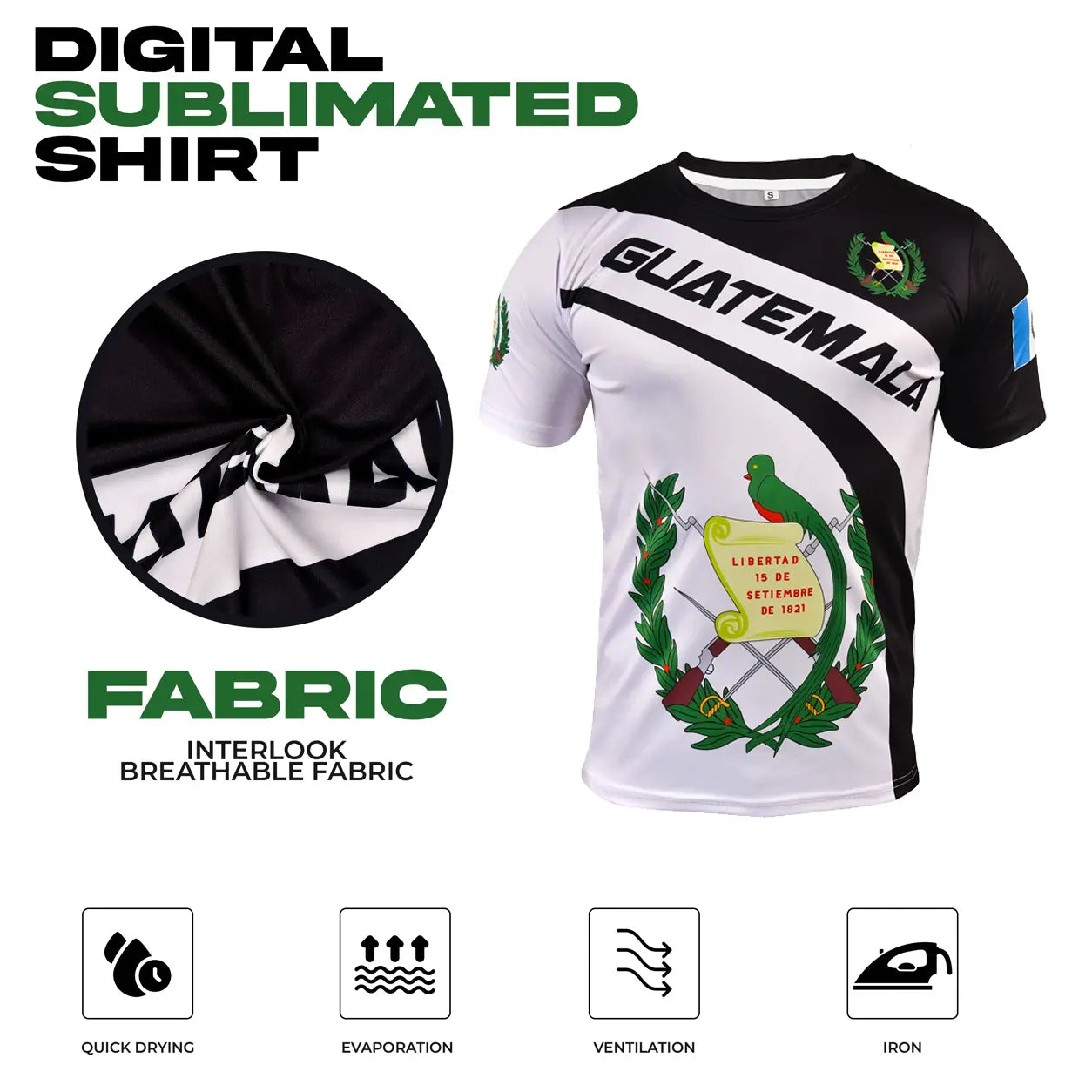 Young& Habit Guatemala Soccer Jersey - Guatemala Shirt - Camiseta Guatemala Jersey Hombres/Men/Women/Unisex shirtslatinas Athletic Activewear