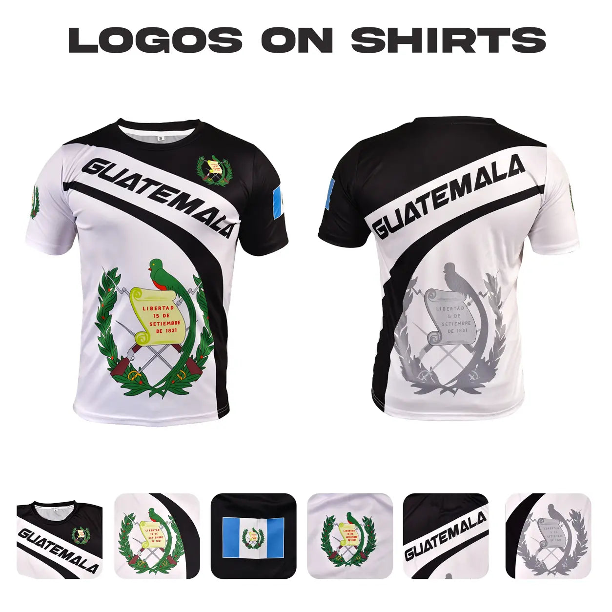 Young& Habit Guatemala Soccer Jersey - Guatemala Shirt - Camiseta Guatemala Jersey Hombres/Men/Women/Unisex shirtslatinas Athletic Activewear